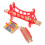 3Pcs Brinquedos Acessórios Ferroviários Crianças 3