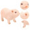 3Pcs Escultura De Decorativa 3