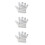 60Pck Einweg- Universal Transparent Küchen Schutz Handschutz 3