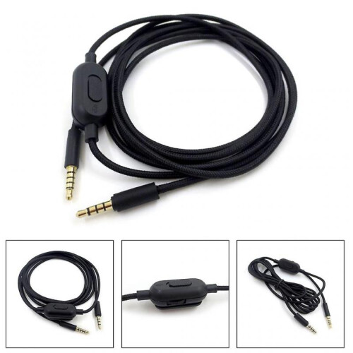 Headphone Audio Cable Replace for Logitech G433 G233 G Pro G Pro X 3.5mm Jack 1