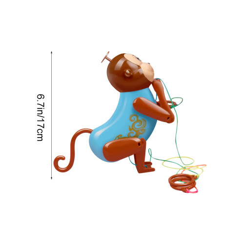 Brinquedo Macaco De Puxando Desenho Pedagógico 1