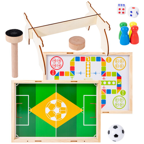 Conjunto De De Futebol De Com Tabuleiro De Xadrez 2