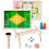 Conjunto De De Futebol De Com Tabuleiro De Xadrez 8