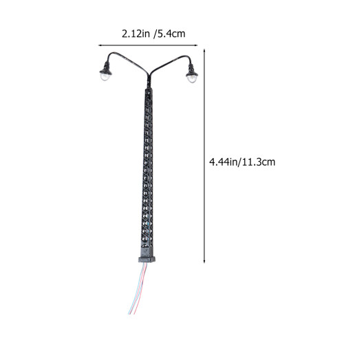 2 Pcs De Luz Para , Prédio, , Mini Casa, Decoração 2