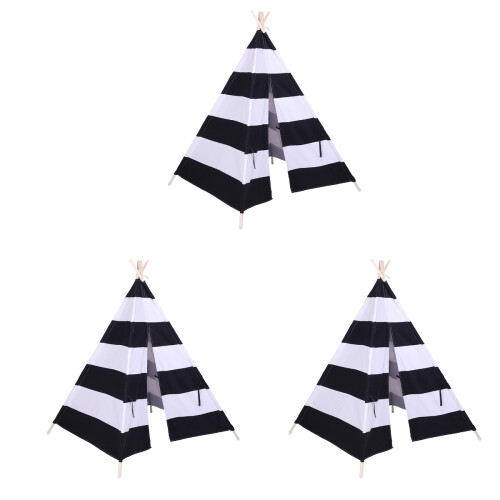 3Conjuntos Kids Teepee Para E De 2