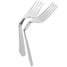 Bend Fork Zaubertrick Requisiten 2Stk Für Close Up Und Straßen Show