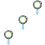 3Pcs De Mão Para Crianças Com Desenhos Para Leitura 7