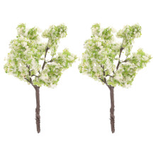 2 Unidades Planta Miniatura Árvore Para Decoração