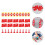 30 Pcs Mini Cone Tráfego, E , Conjunto Estrada 6