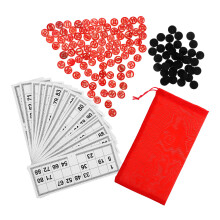 Conjunto De De Com Cartelas E Peças Xadrez
