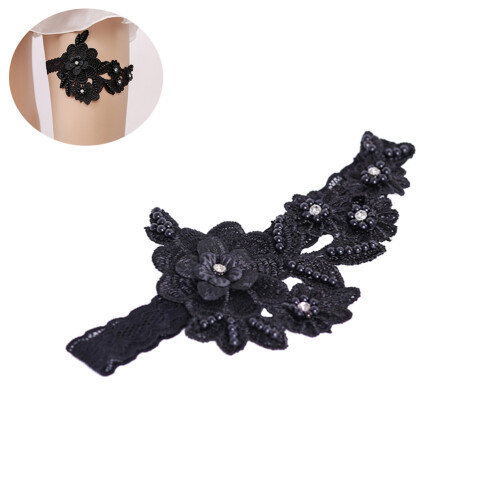 2Stk Hochzeit Gürtel Spitzenblumen Elegant 2