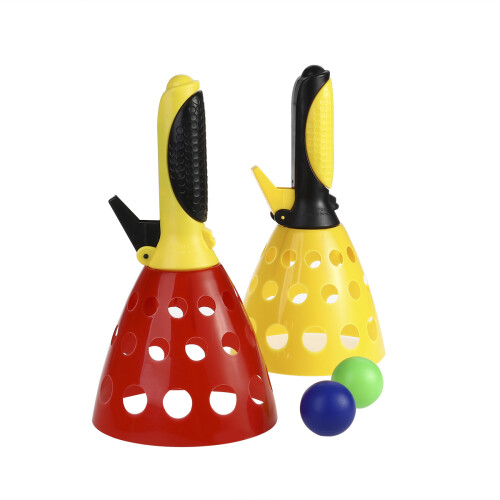 Conjunto De Arremesso E Com 4 Raquetes E 6 Bolas Para Crianças 2