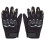 1Par Luvas Multifuncionais Para Inverno Preto 9