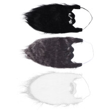 3Pcs Barbas Falsas Com Para De