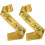 2 Pièces Lettres De Accessoire Bandoulière Costume 1