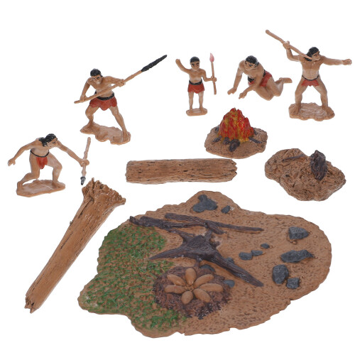 5 Ensembles De Modèles Miniatures D'Hommes Et Fermes 2