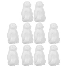 40 Stuks Onafgewerkte Foam Pinguïns Voor Schilderen En Modelleren