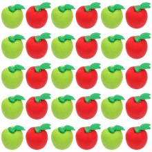 36 Unidades De Borrar De Manzana, Escolares