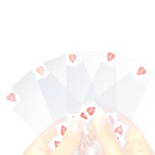 Pvc Plástico Transparente Para De De Póker