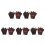 5 Paires De Velues Pour Halloween Cosplay 4