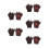 5 Paires De Velues Pour Halloween Cosplay 10