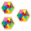 3Jgo Puzzles Educativos Multicolor Para Niños Con Diversas 7