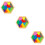 3Jgo Puzzles Educativos Multicolor Para Niños Con Diversas 9