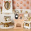 2 Ensembles De Miniature En Bois Lampe Et 5