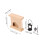 2 Ensembles De Miniature En Bois Lampe Et 3