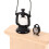 2 Ensembles De Miniature En Bois Lampe Et 8