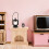 2 Ensembles De Miniature En Bois Lampe Et 6