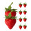 10 Unidades Artificial Imitación Decoración 1