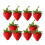10 Unidades Artificial Imitación Decoración 4