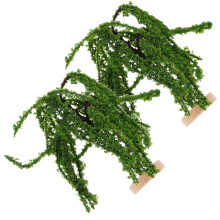 2 Unidades Árbol En Miniatura Para Paisaje Y De Arena