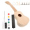 2 Juegos De Kit Ukulele Madera Sin Pintar Para Decorar 3