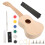 2 Juegos De Kit Ukulele Madera Sin Pintar Para Decorar 2