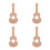 4 Pièces Mini Jouet Éducatif Enfant Instrument 8