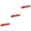 3 Pièces Train En De Noël Mini Décoration 7