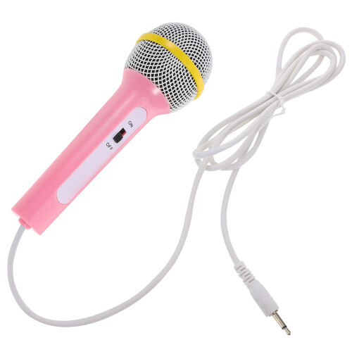 Microphone Enfant 3,5 Mm Portable Jouet Amplification Éducatif Chant