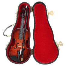 3 Ensembles Violon Miniature Réaliste Pour Studio Photo