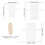 3Sets Durable Plastic Canvas Sheets for Handmade Tote Bag Sewing Kit 2