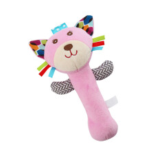 Jouet Bébé À Accrocher Lit Bâtonnet Saisir Peluche Chat