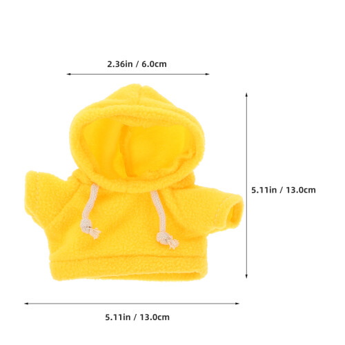 2 Unidades Con Capucha Para Peluches Ropa Accesorio 1