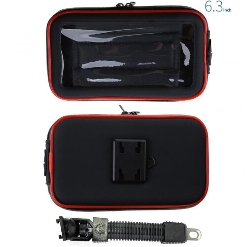 Riding Phone Holder Scratch-resistant Handlebar Mount Rotatable Storage Box