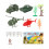 61 Pièces Table Militaire Sable Jeu Enfant 10