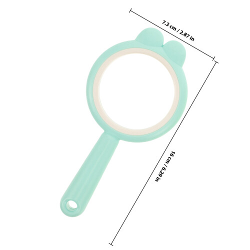 2 Pièces Loupe Biconvexe Pour Expérience Enseignement 1