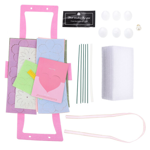 Set Panier DIY En Tissu Non Jouet Éducatif Pour
