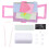 Set Panier DIY En Tissu Non Jouet Éducatif Pour 8
