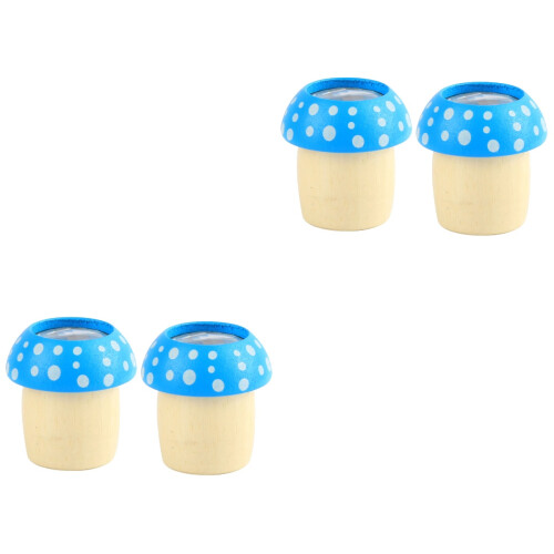 4 Pièces Kaléidoscopes En Bois Jouet Éducatif 2