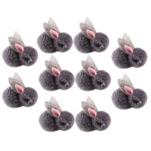 50 Unidades Mini De Peluche Suave 4,5 Cm Para Canasta De Pascua